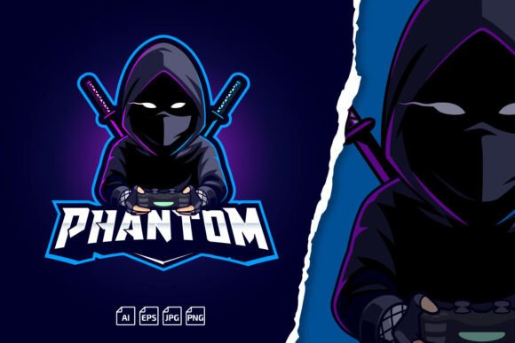Download Phantom Gaming E-sport Editable Logo Tem - Editable logo Collection