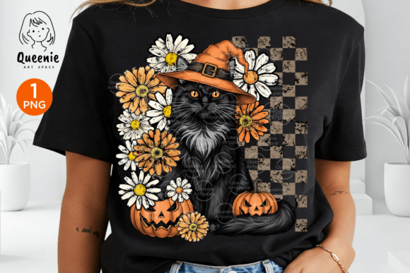 Download Vintage Halloween Black Cat Pumpkin Fall - Fall Collection